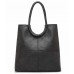 Women's elegant PU Tote, Faux Leather Double Compartment 14" Laptop Business Tote multi-pocket